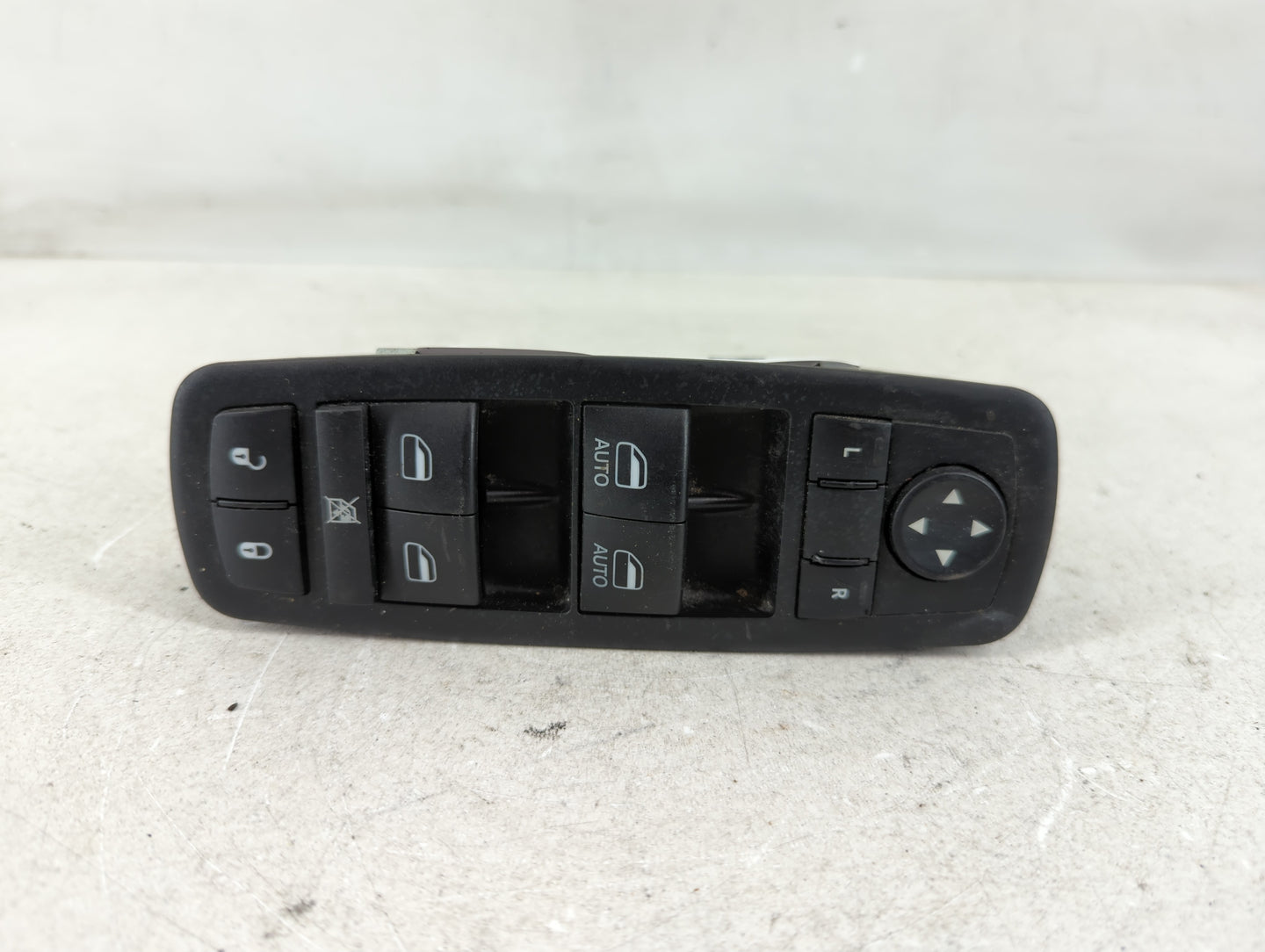 2012 Dodge Caravan Master Power Window Switch Replacement Driver Side Left P/N:68110866AA Fits Fits 2013 2014 2015 2016 OEM Used Auto Parts - Oemusedautoparts1.com