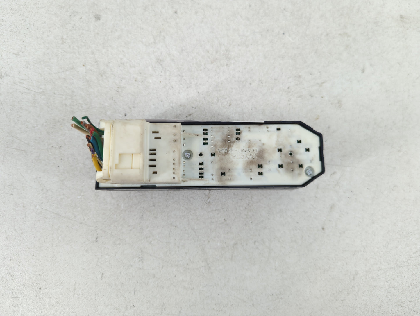 2007-2009 Toyota Camry Master Power Window Switch Replacement Driver Side Left Fits OEM Used Auto Parts - Oemusedautoparts1.com