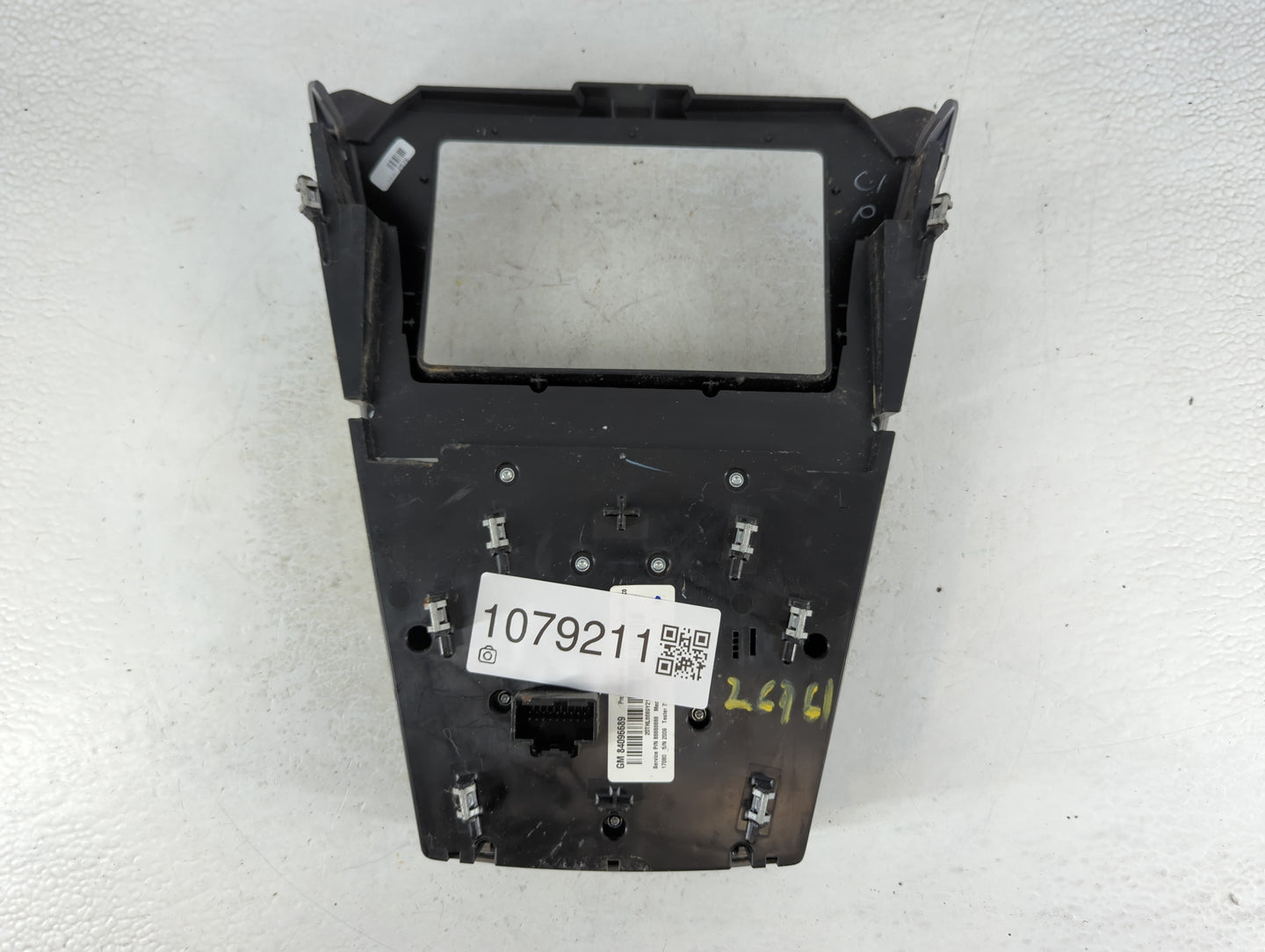 2007-2009 Cadillac Dts Radio AM FM Cd Player Receiver Replacement P/N:84096689 Fits Fits 2007 2008 2009 OEM Used Auto Parts - Oemusedautoparts1.com