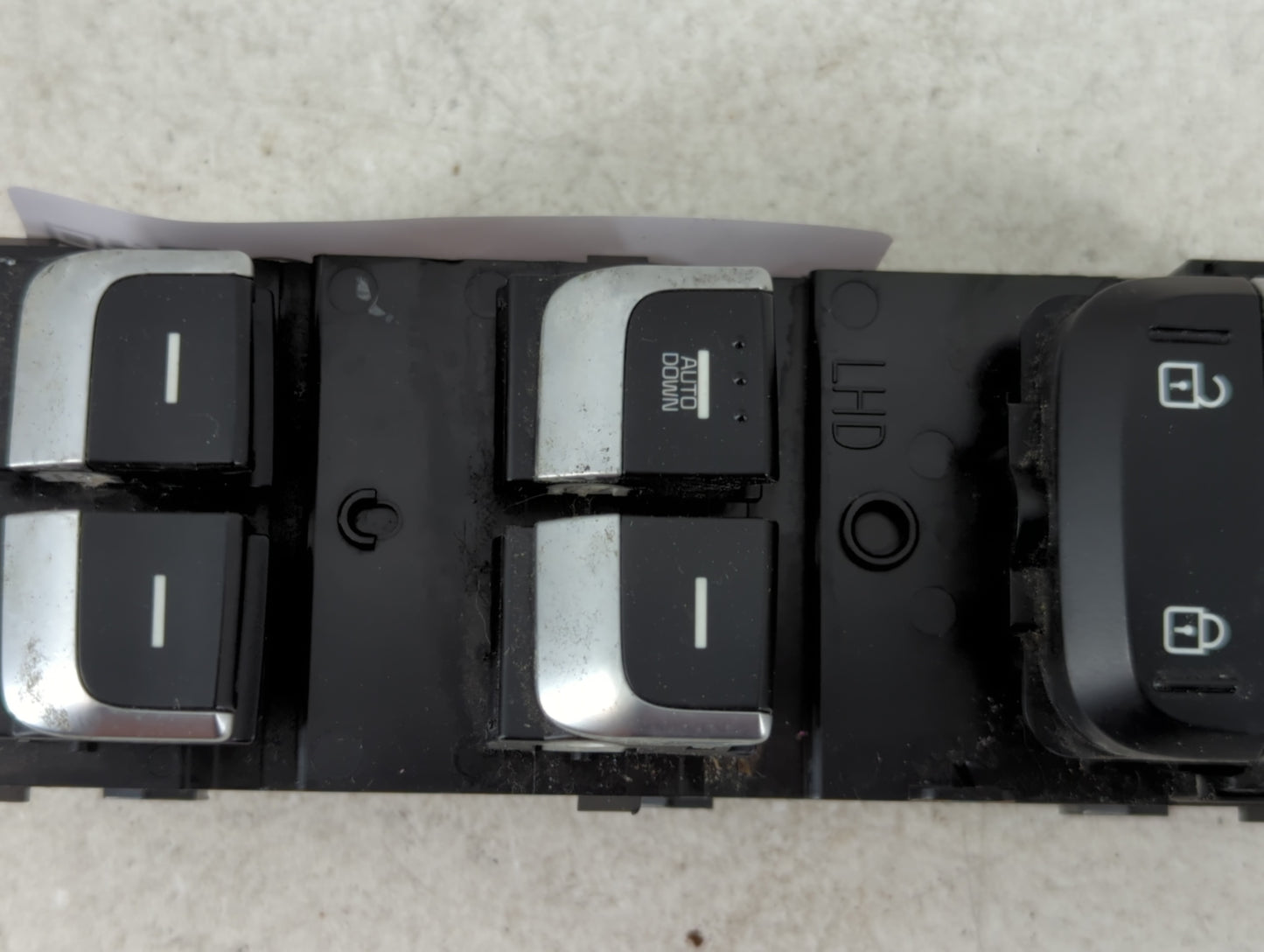 2016-2020 Kia Optima Master Power Window Switch Replacement Driver Side Left P/N:93570D4000SH6 Fits Fits 2016 2017 2018 2019 2020 OEM Used Auto Parts - Oemusedautoparts1.com