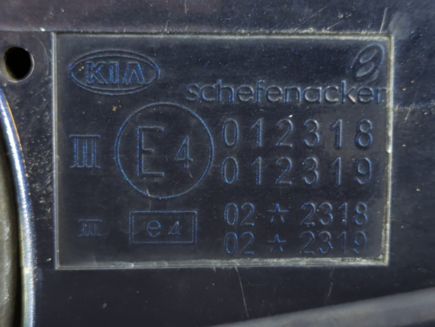 2001-2006 Kia Optima Side Mirror Replacement Passenger Right View Door Mirror P/N:E4012319 E4012318 Fits OEM Used Auto Parts