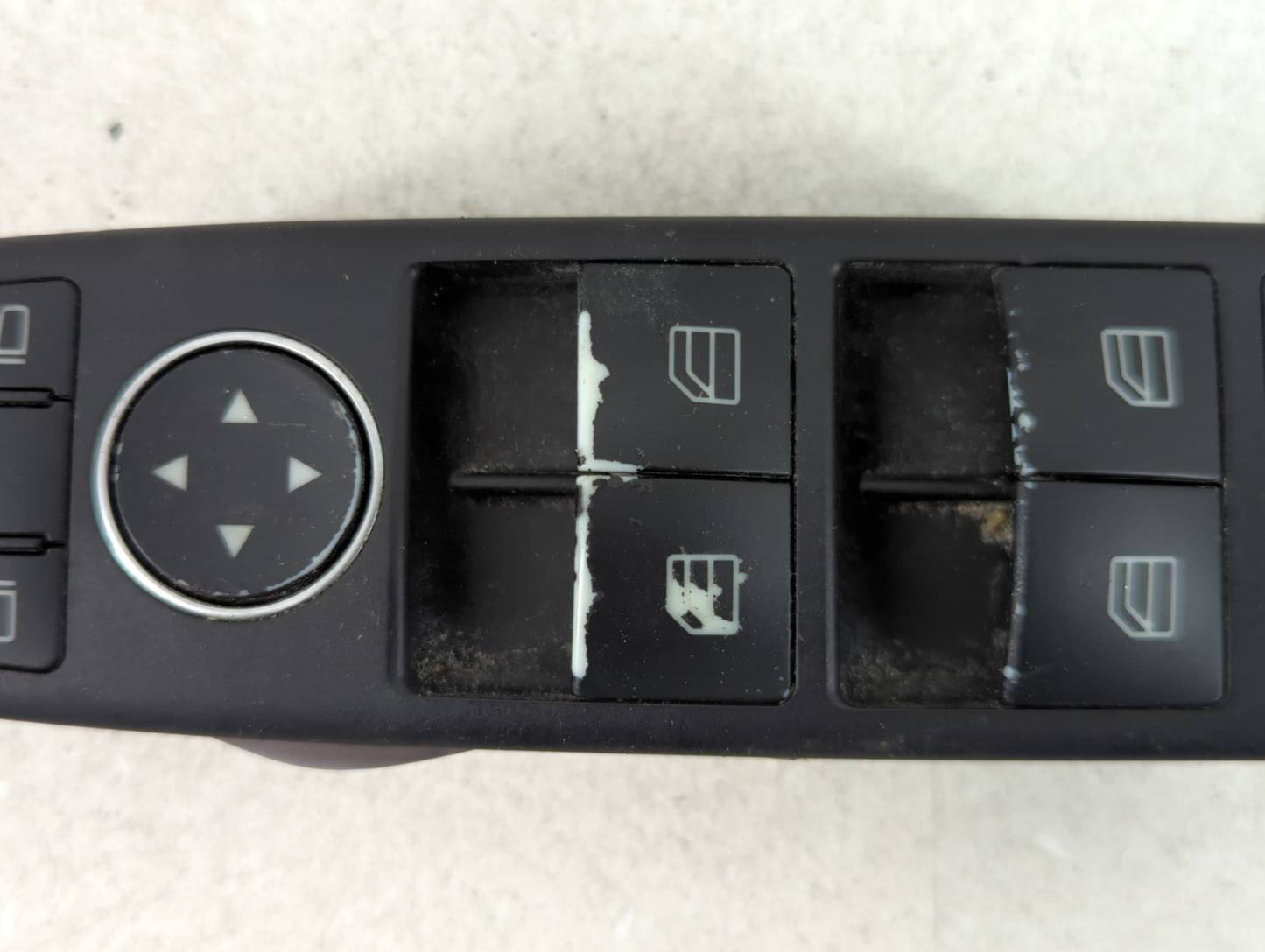 2006-2011 Mercedes-Benz Ml350 Master Power Window Switch Replacement Driver Side Left P/N:A 166 905 43 00 Fits OEM Used Auto Parts - Oemusedautoparts1.com