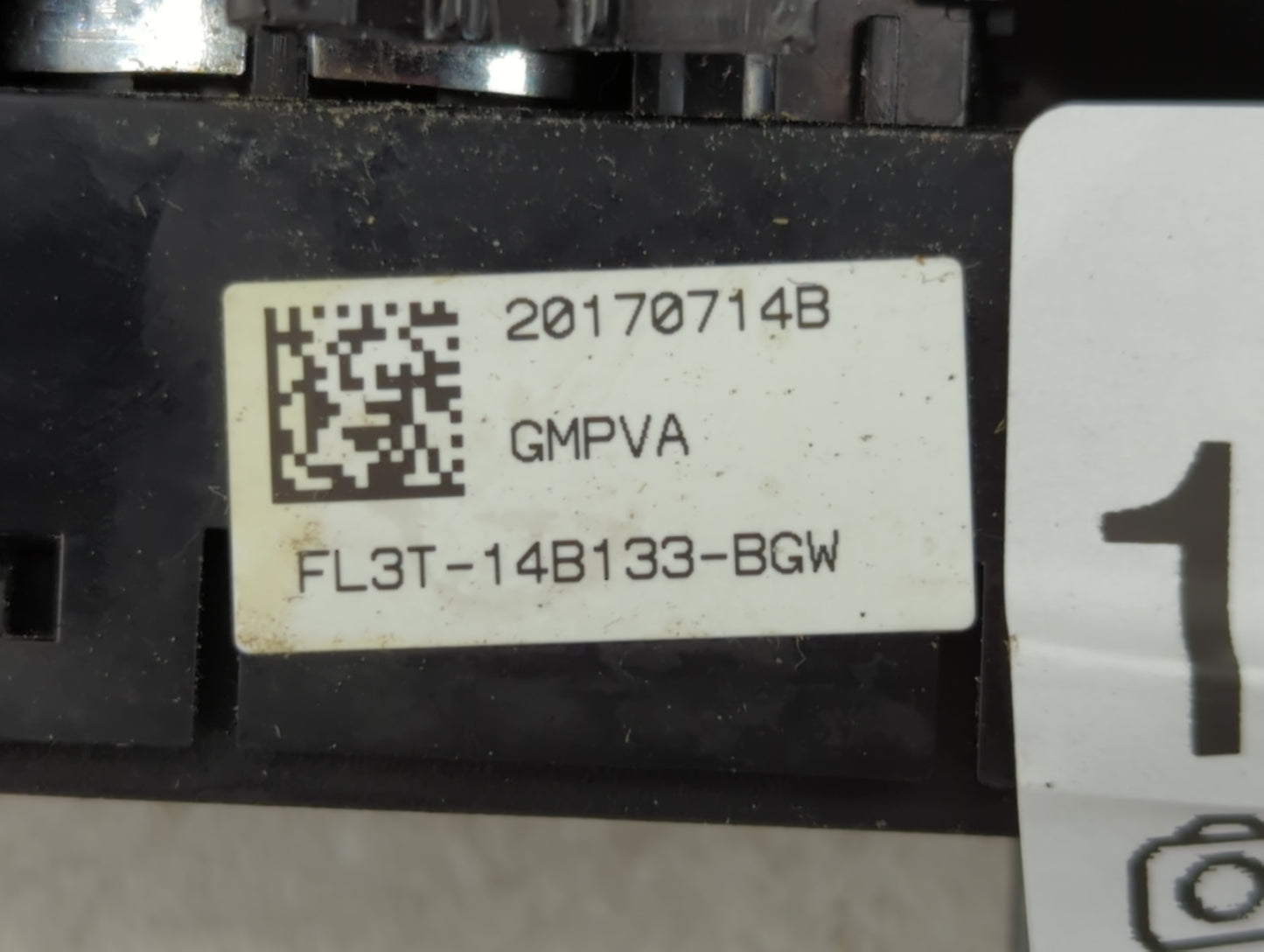 2015-2020 Ford F-150 Master Power Window Switch Replacement Driver Side Left P/N:FL3T-14B133-BGW Fits OEM Used Auto Parts - Oemusedautoparts1.com