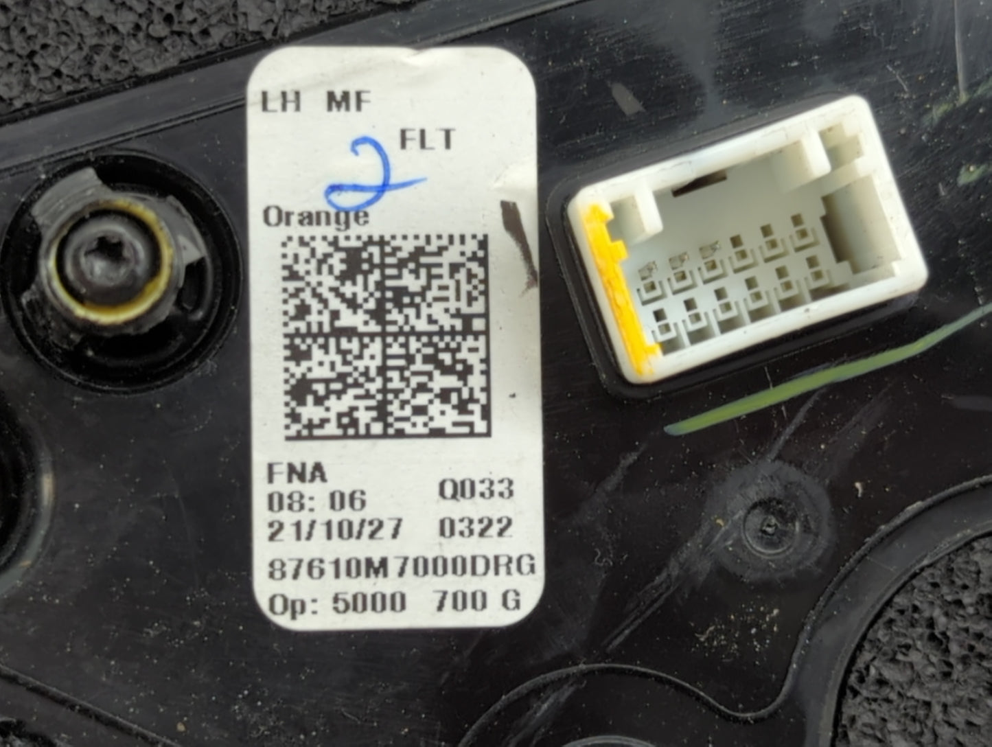 2019-2022 Kia Forte Side Mirror Replacement Driver Left View Door Mirror P/N:1025EYY 7000R4R Fits Fits 2019 2020 2021 2022 OEM Used Auto Parts