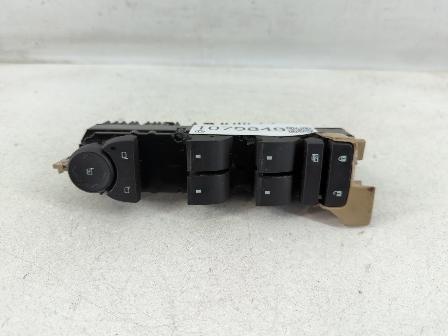 2007-2009 Cadillac Srx Master Power Window Switch Replacement Driver Side Left P/N:15827263 Fits Fits 2007 2008 2009 OEM Used Auto Parts