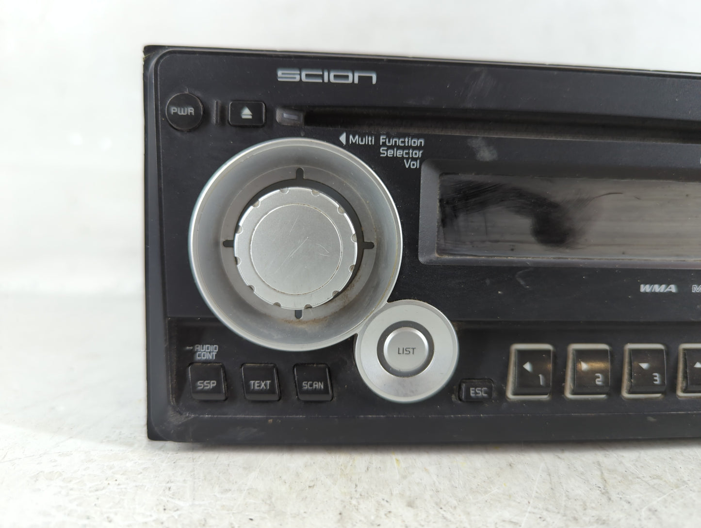 2008-2014 Scion Xb Radio AM FM Cd Player Receiver Replacement P/N:PT546-00100 Fits OEM Used Auto Parts - Oemusedautoparts1.com
