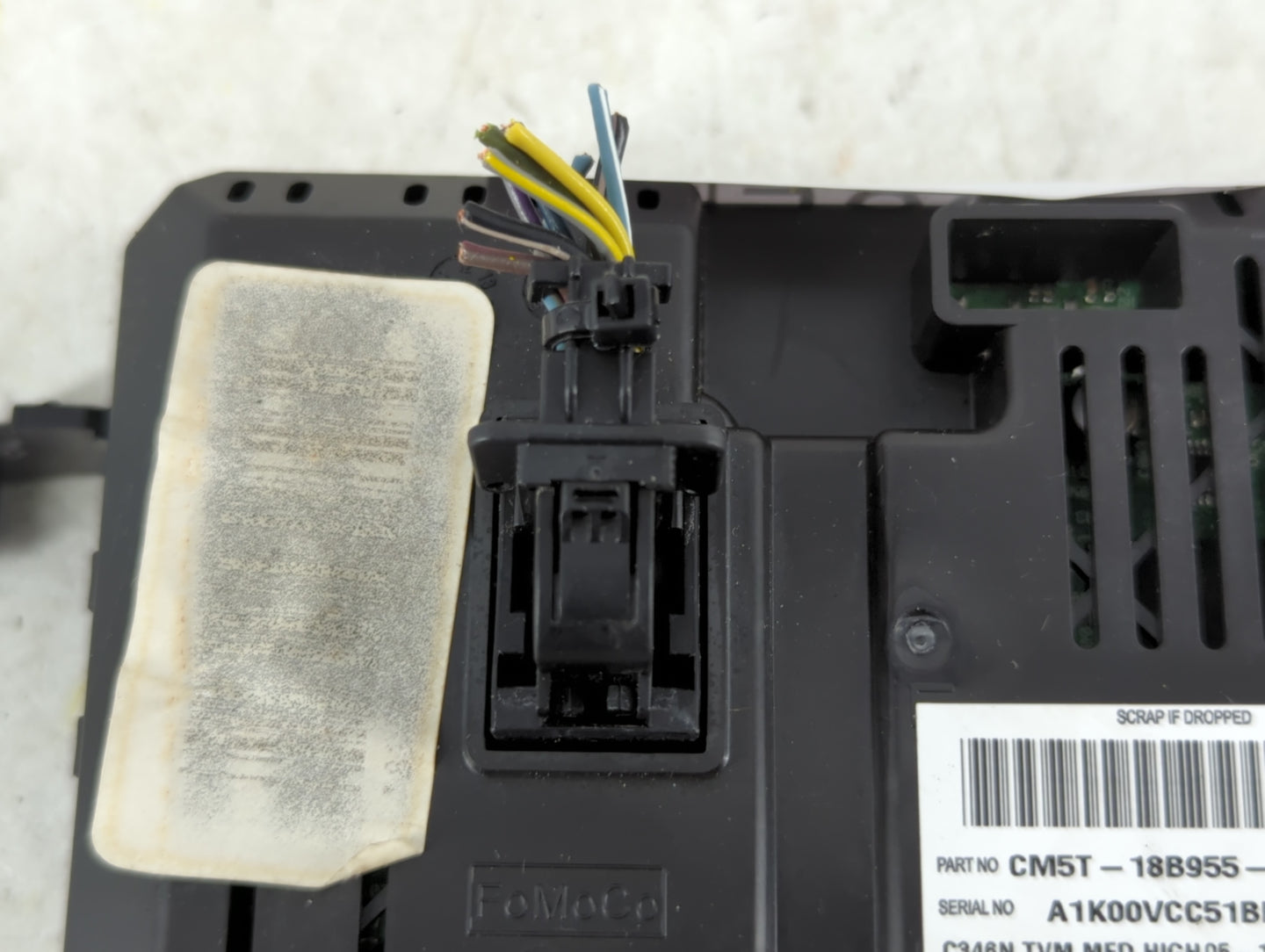 2012-2014 Ford Focus Radio AM FM Cd Player Receiver Replacement P/N:CM5T-18B955-GD Fits Fits 2012 2013 2014 OEM Used Auto Parts - Oemusedautoparts1.com