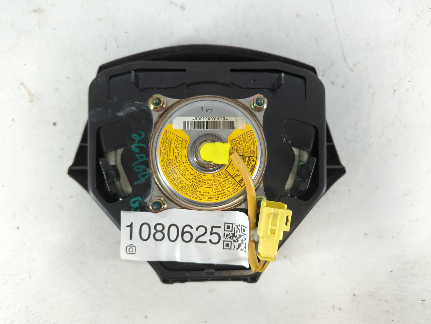 1999-2000 Lexus Rx300 Air Bag Driver Left Steering Wheel Mounted P/N:001261500S23 Fits Fits 1999 2000 OEM Used Auto Parts - Oemusedautoparts1.com
