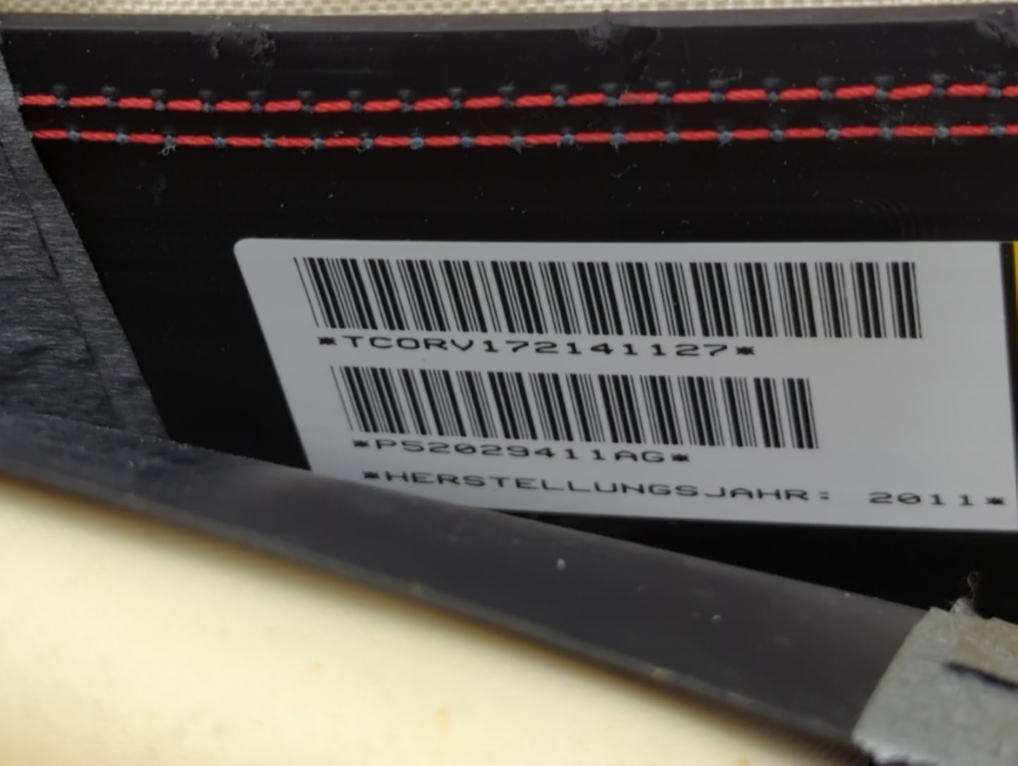 2010-2011 Jeep Liberty Passenger Curtain Air Bag Oem - Oemusedautoparts1.com