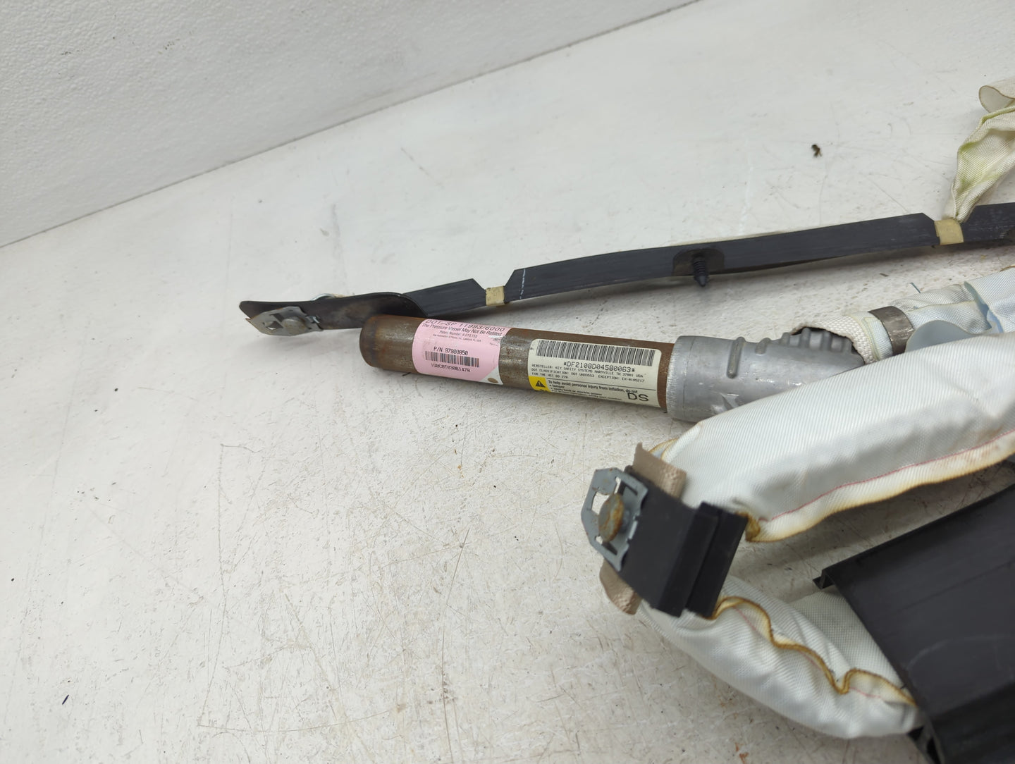 2005-2010 Pontiac G6 Passenger Curtain Air Bag Oem - Oemusedautoparts1.com
