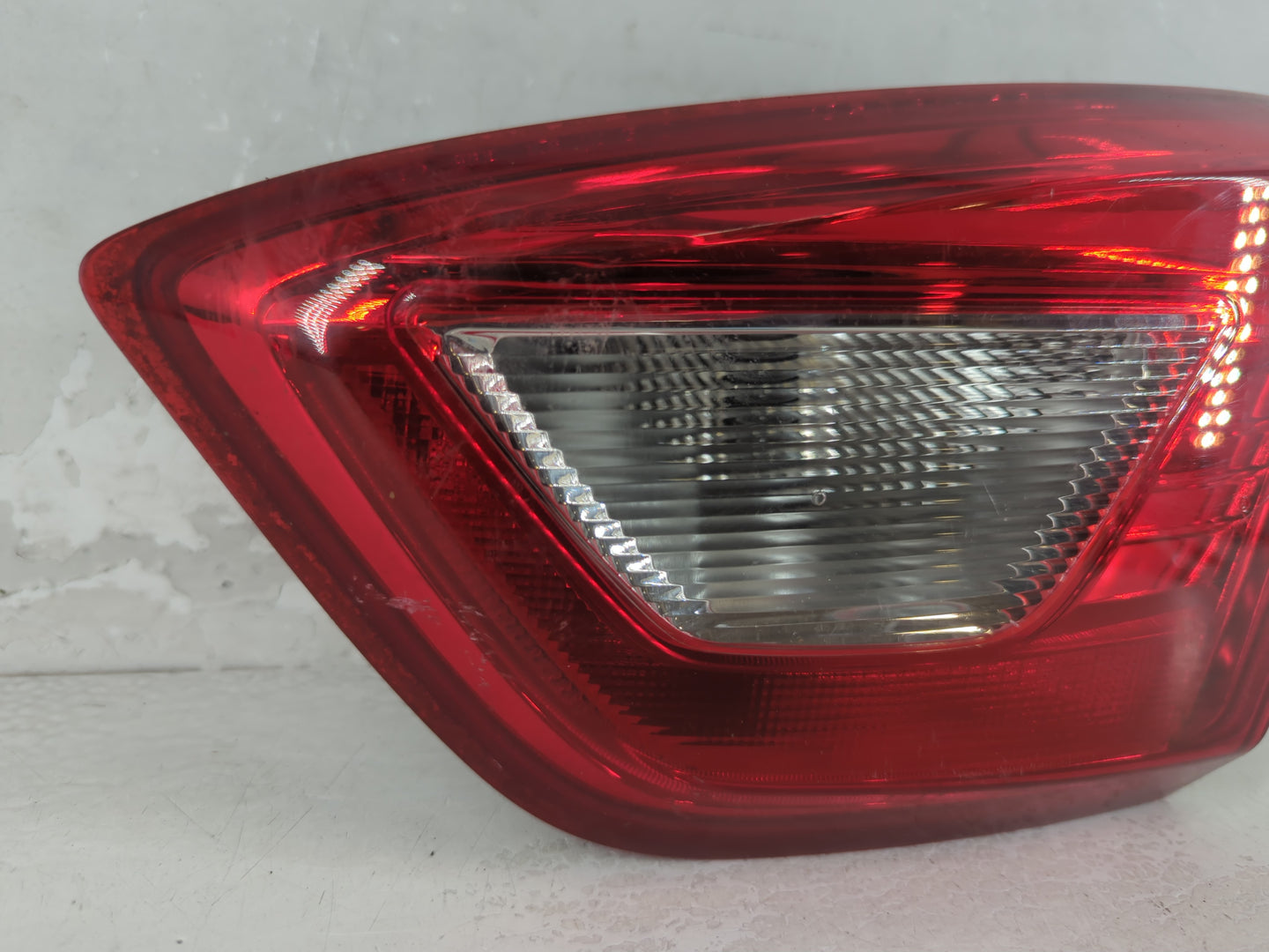 2016 Chevrolet Cruze Tail Light Assembly Driver Left OEM P/N:84075815 Fits OEM Used Auto Parts - Oemusedautoparts1.com