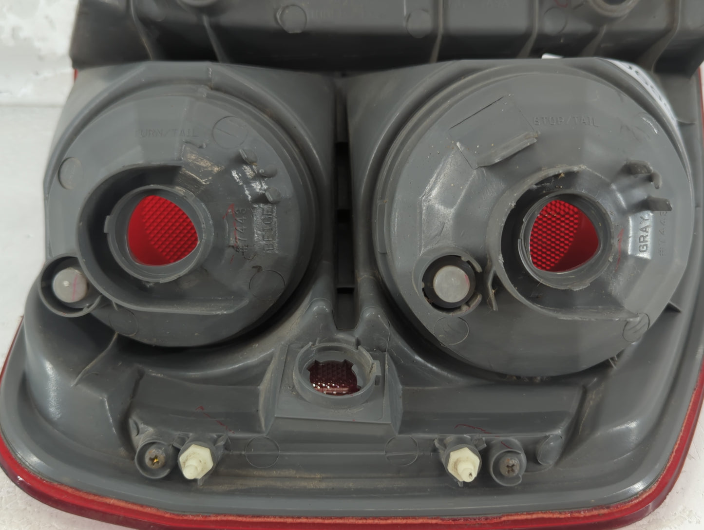 2007-2009 Saturn Aura Tail Light Assembly Passenger Right OEM Fits Fits 2007 2008 2009 OEM Used Auto Parts