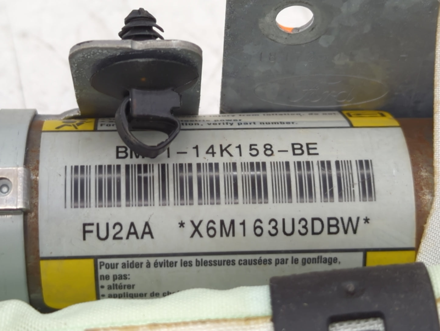 2012-2012 Ford Focus Passenger Curtain Air Bag Oem - Oemusedautoparts1.com