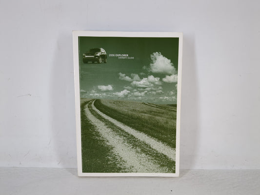 2006 Ford Explorer Owners Manual Book Guide P/N:PM6L2J19A321AA1 OEM Used Auto Parts