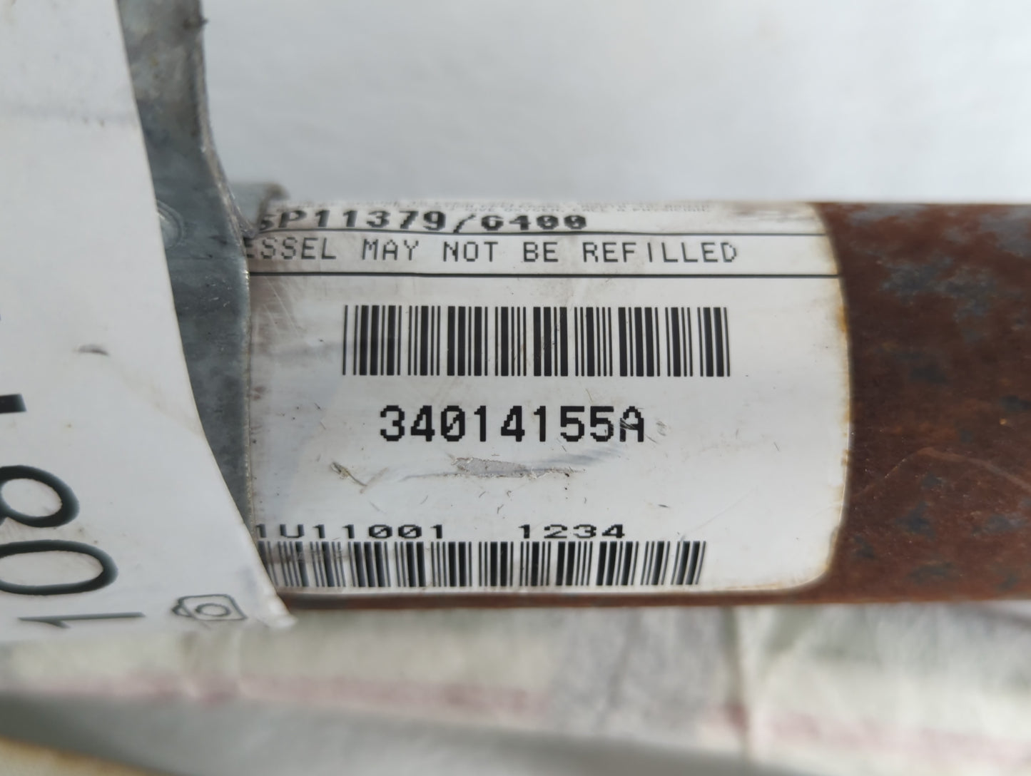 2008-2009 Chrysler Town & Country Passenger Curtain Air Bag Oem - Oemusedautoparts1.com