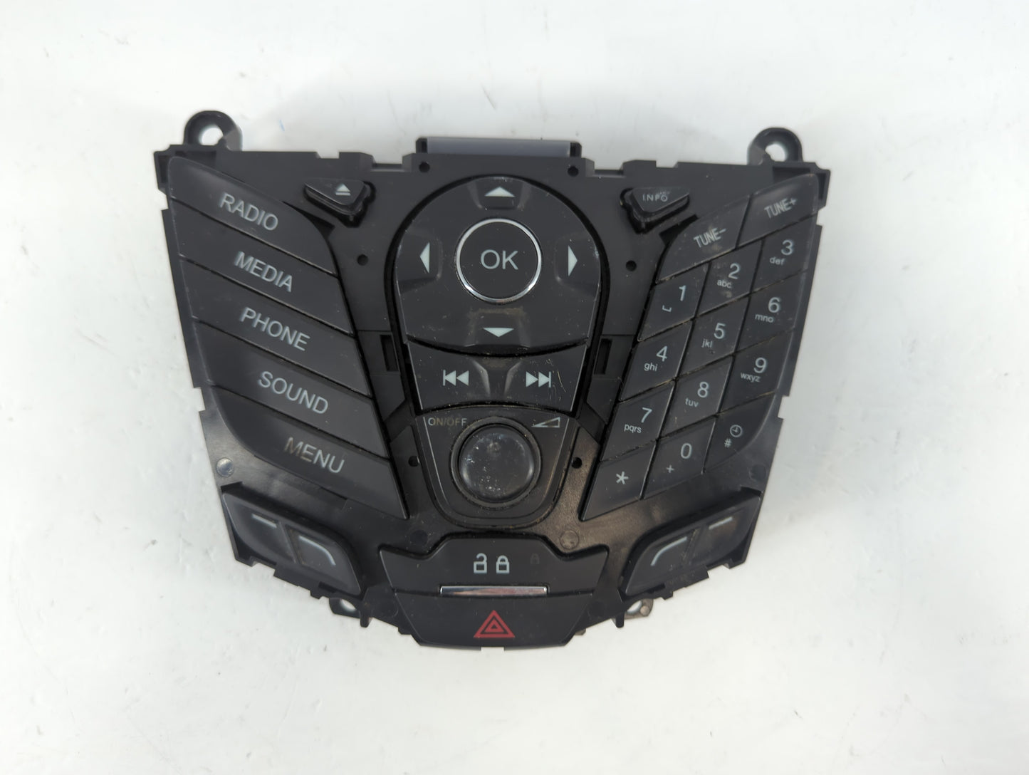 2012-2013 Ford Focus Radio AM FM Cd Player Receiver Replacement P/N:DM5T 18K811 LA Fits Fits 2012 2013 OEM Used Auto Parts - Oemusedautoparts1.com