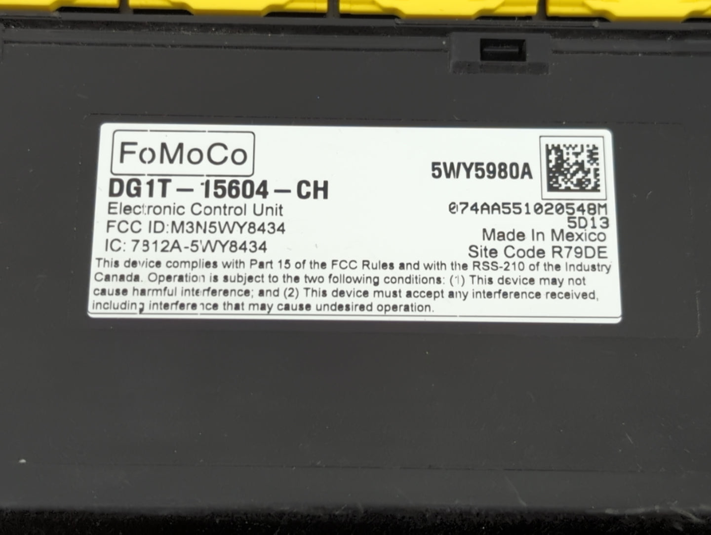2003-2004 Dodge Stratus Transmission Control Module Tcu Tcm - Oemusedautoparts1.com
