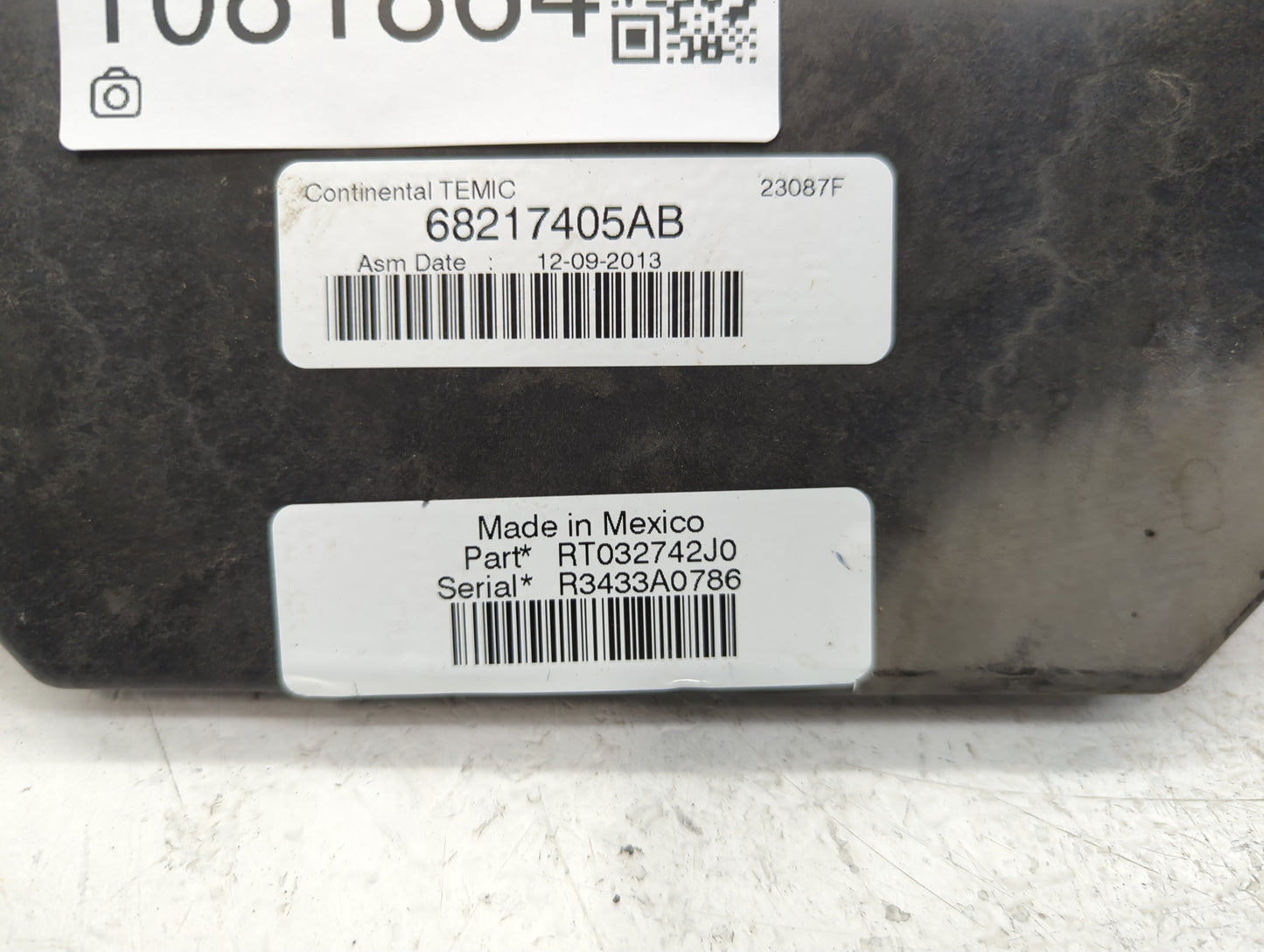 Dodge Caravan Fusebox Fuse Box Relay Module Tipm 68217405ab