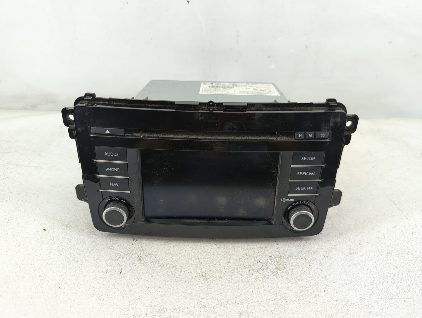 2013-2015 Mazda Cx-9 Radio AM FM Cd Player Receiver Replacement P/N:TK21 66 DV0B Fits Fits 2013 2014 2015 OEM Used Auto Parts - Oemusedautoparts1.com
