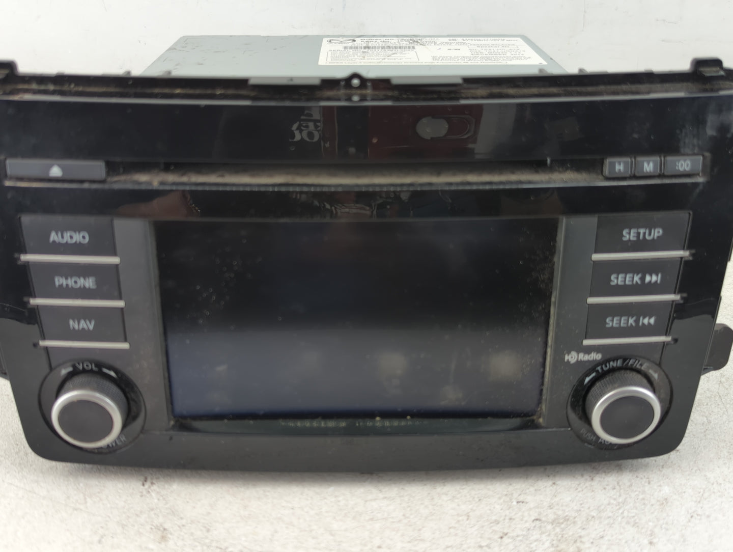 2013-2015 Mazda Cx-9 Radio AM FM Cd Player Receiver Replacement P/N:TK21 66 DV0B Fits Fits 2013 2014 2015 OEM Used Auto Parts - Oemusedautoparts1.com