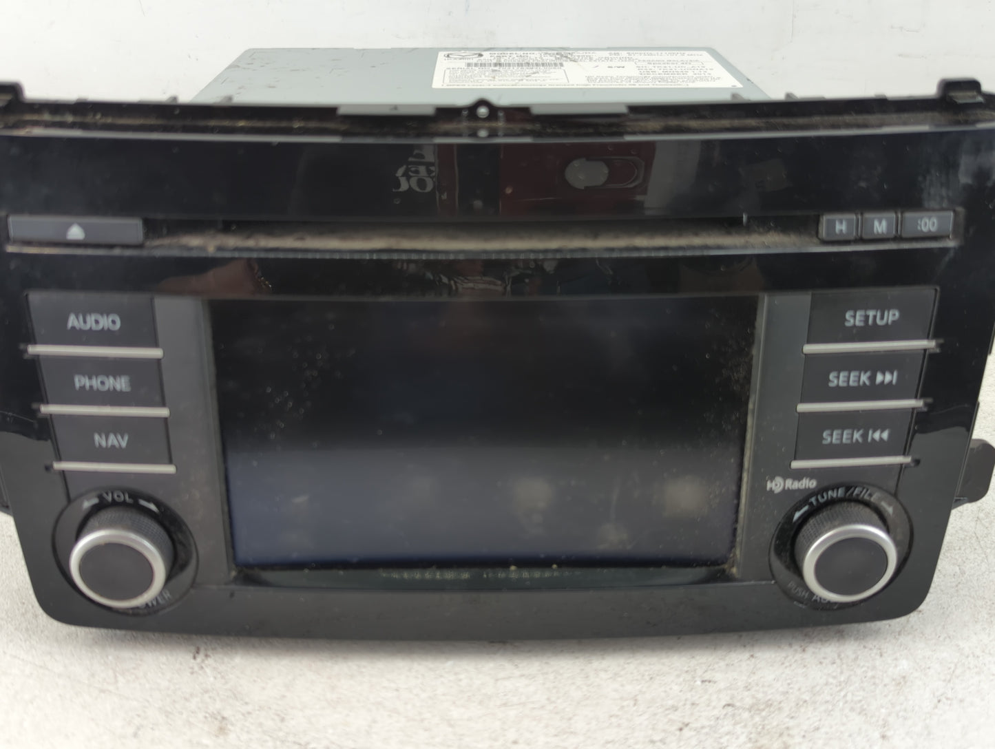 2013-2015 Mazda Cx-9 Radio AM FM Cd Player Receiver Replacement P/N:TK21 66 DV0B Fits Fits 2013 2014 2015 OEM Used Auto Parts - Oemusedautoparts1.com