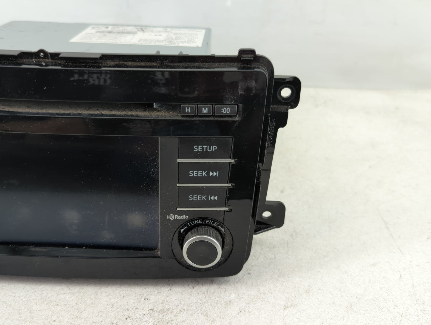 2013-2015 Mazda Cx-9 Radio AM FM Cd Player Receiver Replacement P/N:TK21 66 DV0B Fits Fits 2013 2014 2015 OEM Used Auto Parts - Oemusedautoparts1.com