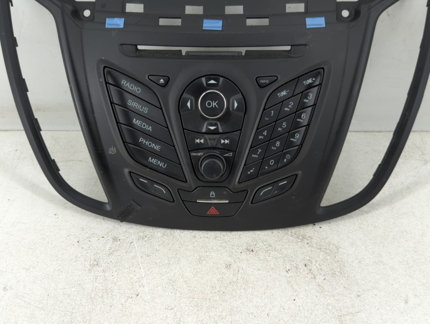 2015-2016 Ford Escape Radio AM FM Cd Player Receiver Replacement P/N:CJ54 18835 AE3 Fits Fits 2015 2016 OEM Used Auto Parts - Oemusedautoparts1.com