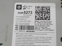 2015-2016 Chevrolet Cruze Radio AM FM Cd Player Receiver Replacement P/N:23495273 Fits Fits 2014 2015 2016 2017 OEM Used Auto Parts - Oemusedautoparts1.com