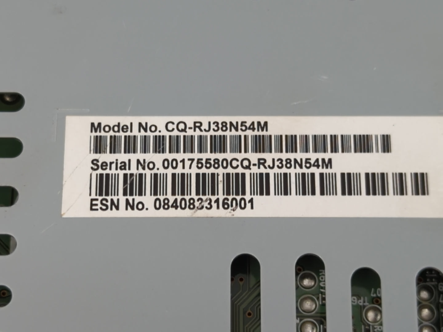 2019 Ford Escape Radio AM FM Cd Player Receiver Replacement P/N:GJ5T-19C107-KA Fits OEM Used Auto Parts - Oemusedautoparts1.com