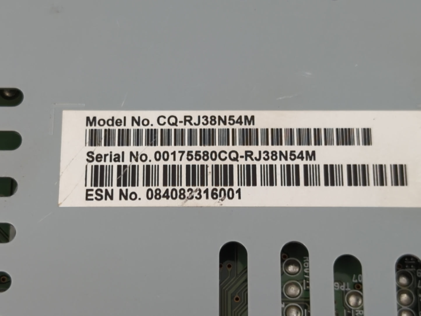 2019 Ford Escape Radio AM FM Cd Player Receiver Replacement P/N:GJ5T-19C107-KA Fits OEM Used Auto Parts - Oemusedautoparts1.com