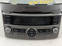 2010-2012 Subaru Legacy Radio AM FM Cd Player Receiver Replacement P/N:86201AJ60A Fits Fits 2010 2011 2012 OEM Used Auto Parts - Oemusedautoparts1.com