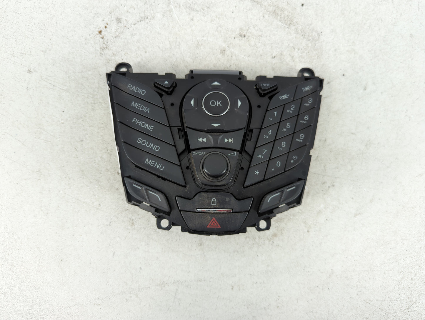 2013 Ford Escape Radio AM FM Cd Player Receiver Replacement P/N:DJ5T 18K811 BA Fits OEM Used Auto Parts - Oemusedautoparts1.com