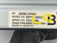 2005-2008 Nissan 350z Information Display Screen - Oemusedautoparts1.com