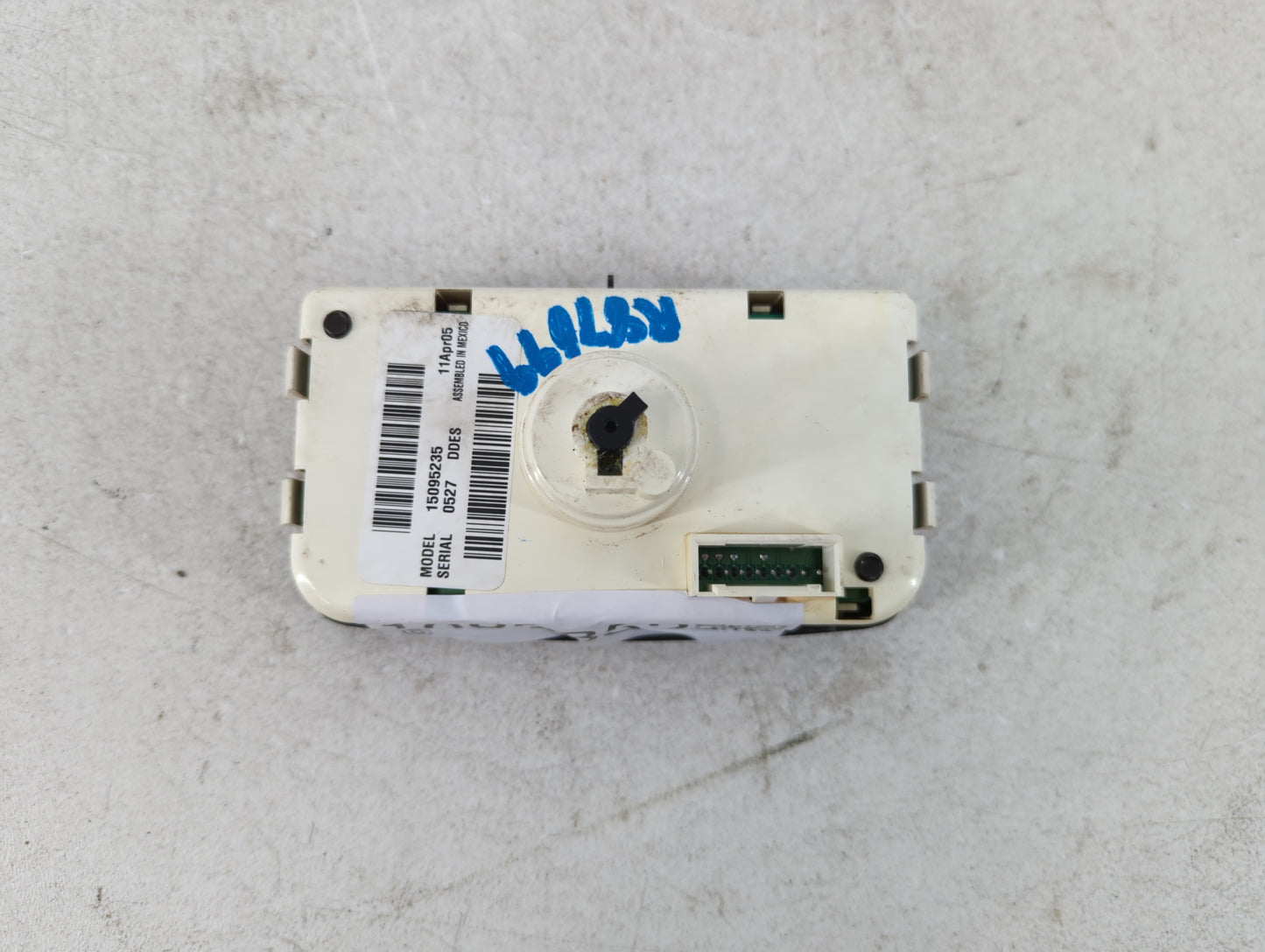 2002-2009 Chevrolet Trailblazer Climate Control Module Temperature AC/Heater Replacement P/N:15095235 Fits OEM Used Auto Parts