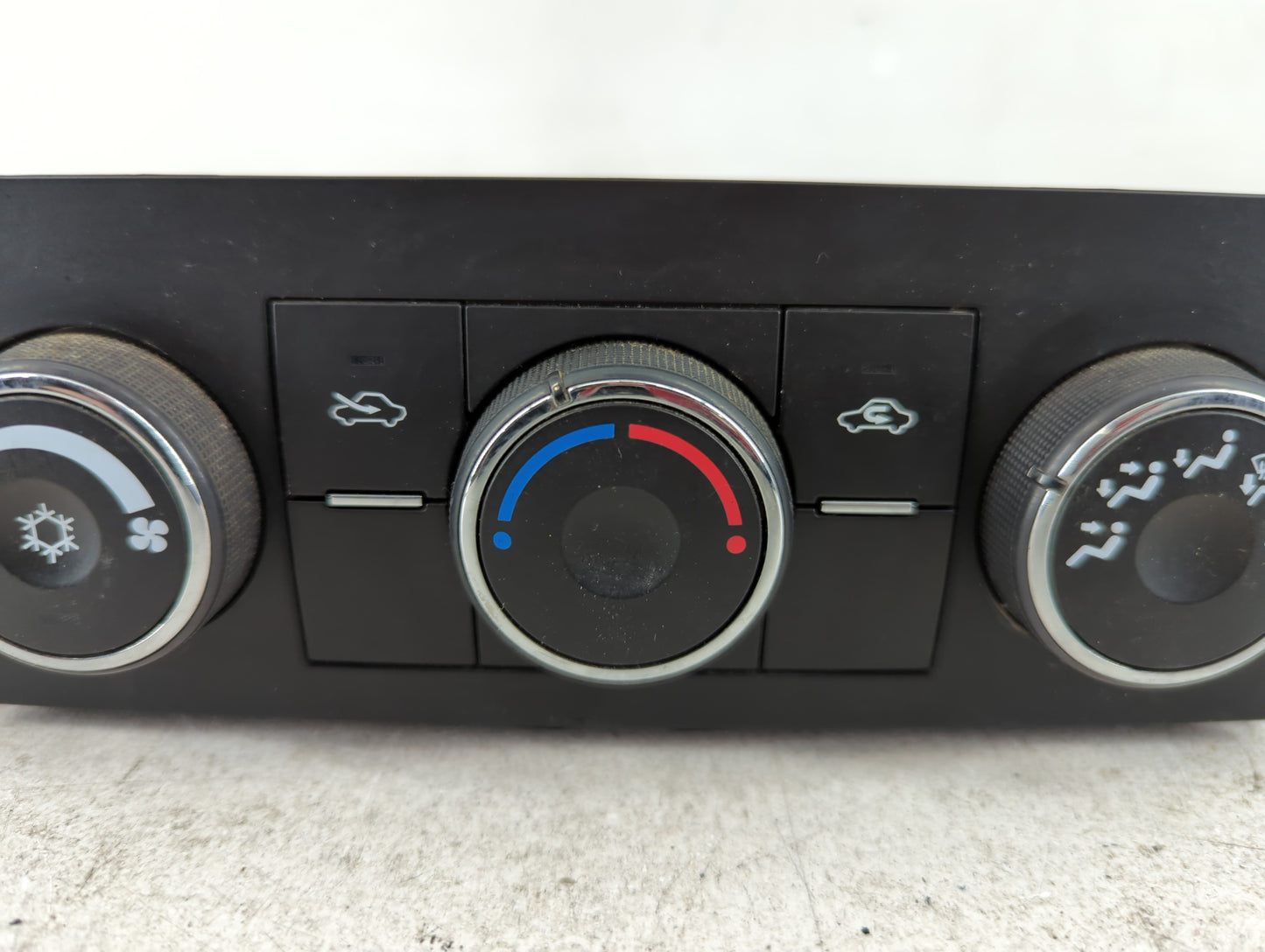 2010-2011 Gmc Sierra 1500 Climate Control Module Temperature AC/Heater Replacement P/N:20887810 Fits Fits 2010 2011 OEM Used Auto Parts