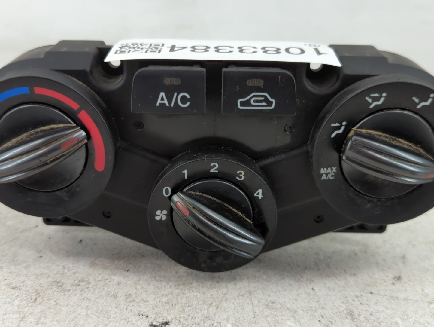 2010-2011 Kia Rio Climate Control Module Temperature AC/Heater Replacement P/N:97250-1GXXX Fits Fits 2010 2011 OEM Used Auto Parts