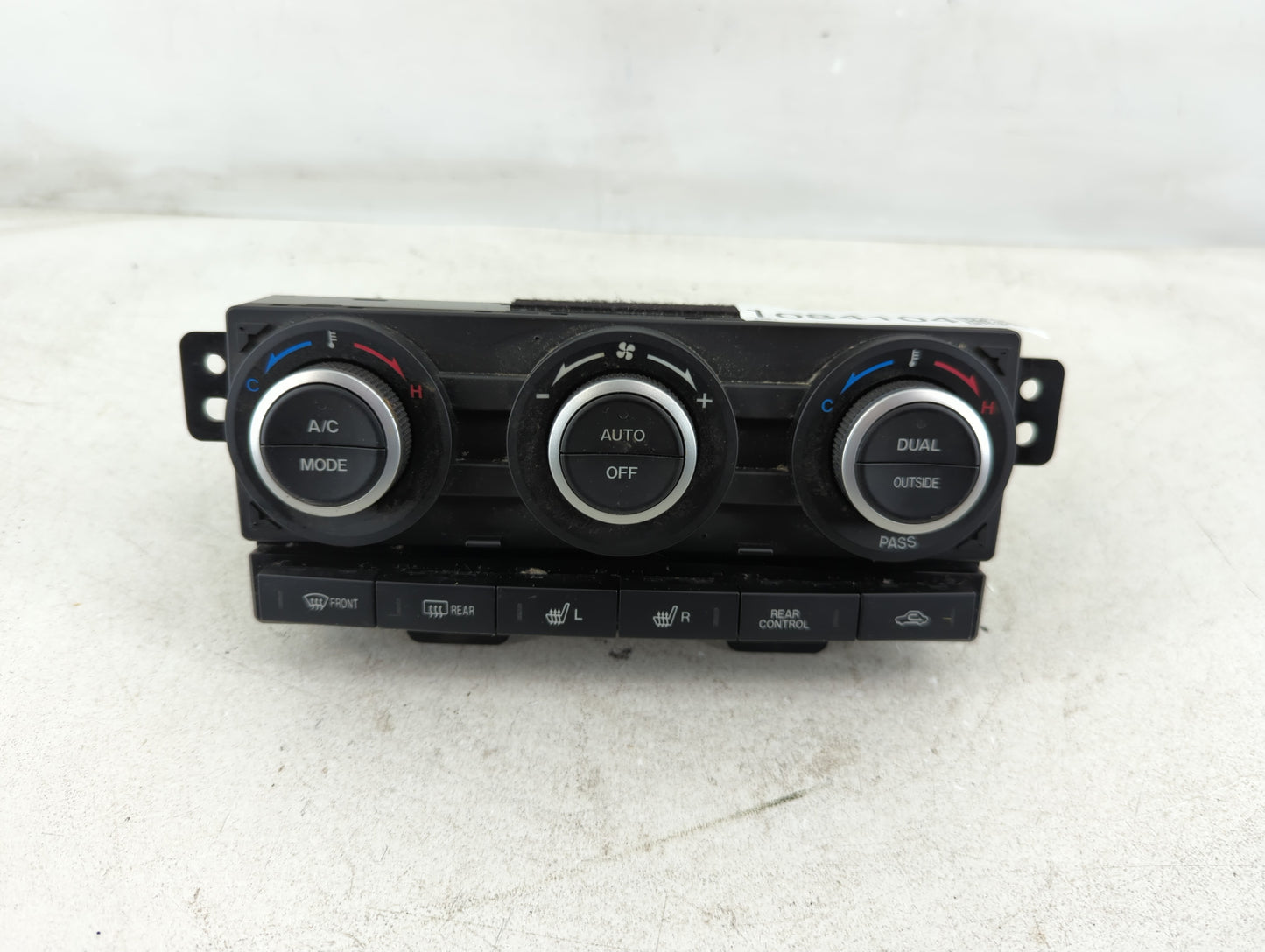2007-2009 Mazda Cx-9 Climate Control Module Temperature AC/Heater Replacement P/N:TD12 61 190 TD11 61 325 Fits Fits 2007 2008 2009 OEM Used Auto Parts - Oemusedautoparts1.com