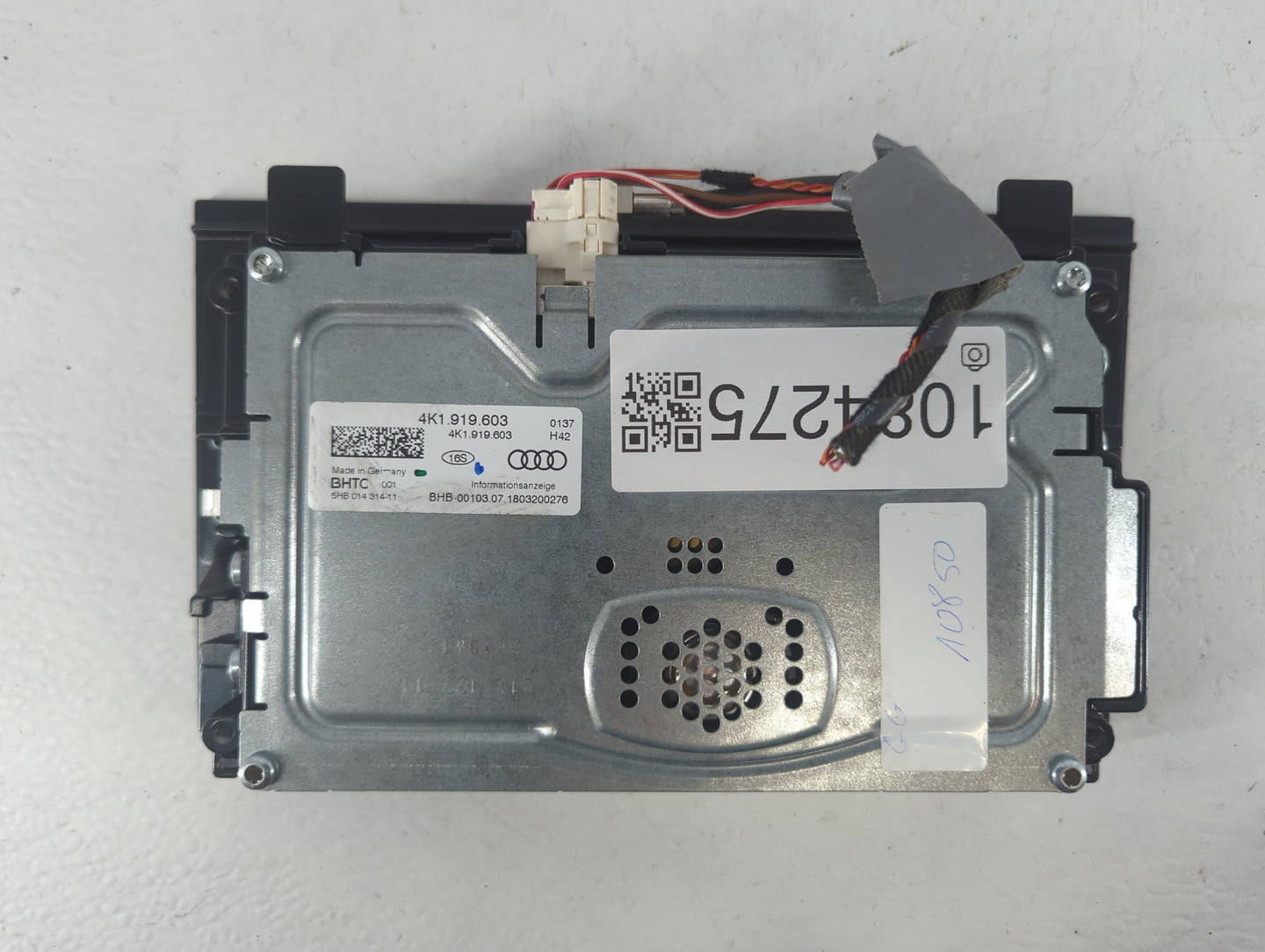 Audi A6 Information Display Screen - Oemusedautoparts1.com