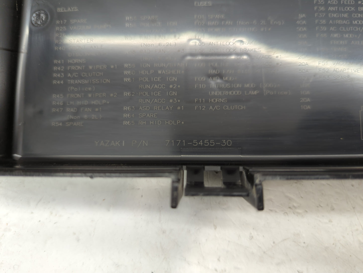 2018 Dodge Charger Fusebox Fuse Box Panel Relay Module P/N:P68336801AC Fits OEM Used Auto Parts