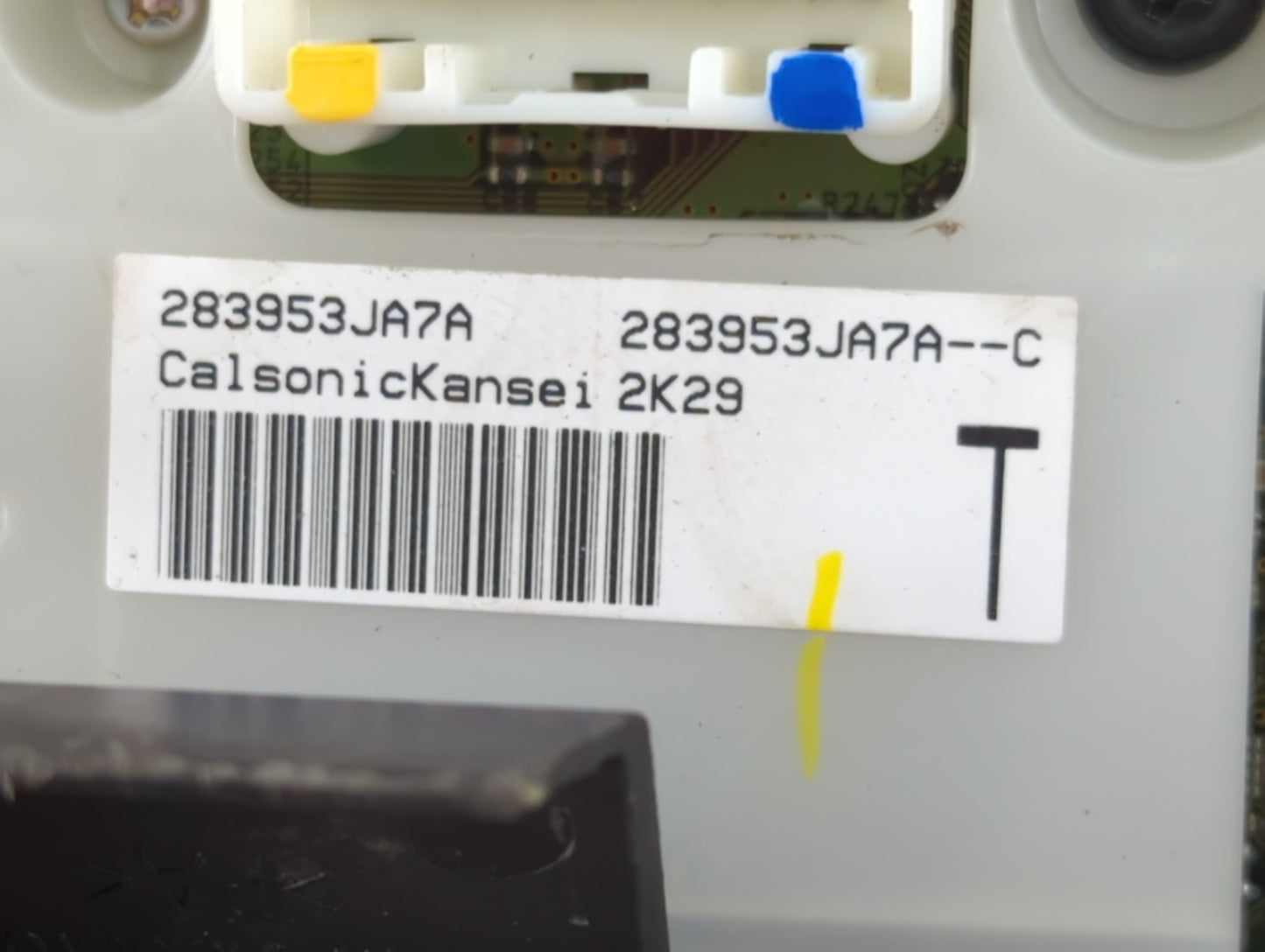 2013 Infiniti Jx35 Climate Control Module Temperature AC/Heater Replacement P/N:283953JA7A Fits OEM Used Auto Parts - Oemusedautoparts1.com