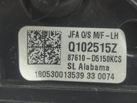 2019 Kia Optima Side Mirror Replacement Driver Left View Door Mirror P/N:87610-D5150KCS Fits OEM Used Auto Parts