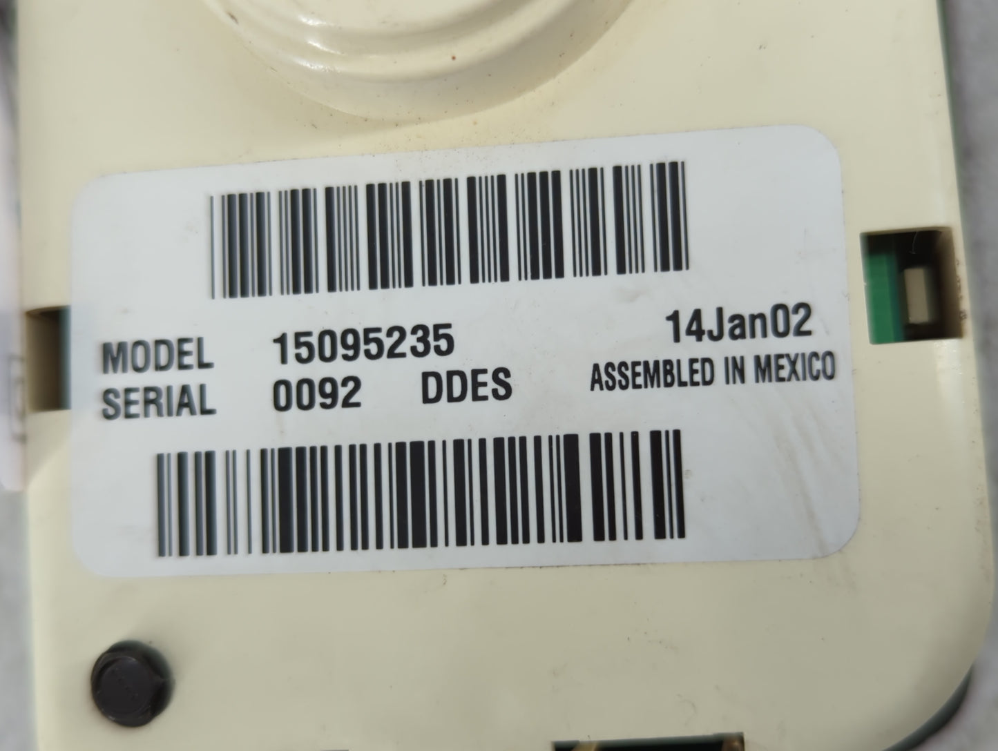 2002-2009 Chevrolet Trailblazer Climate Control Module Temperature AC/Heater Replacement P/N:15095235 Fits OEM Used Auto Parts
