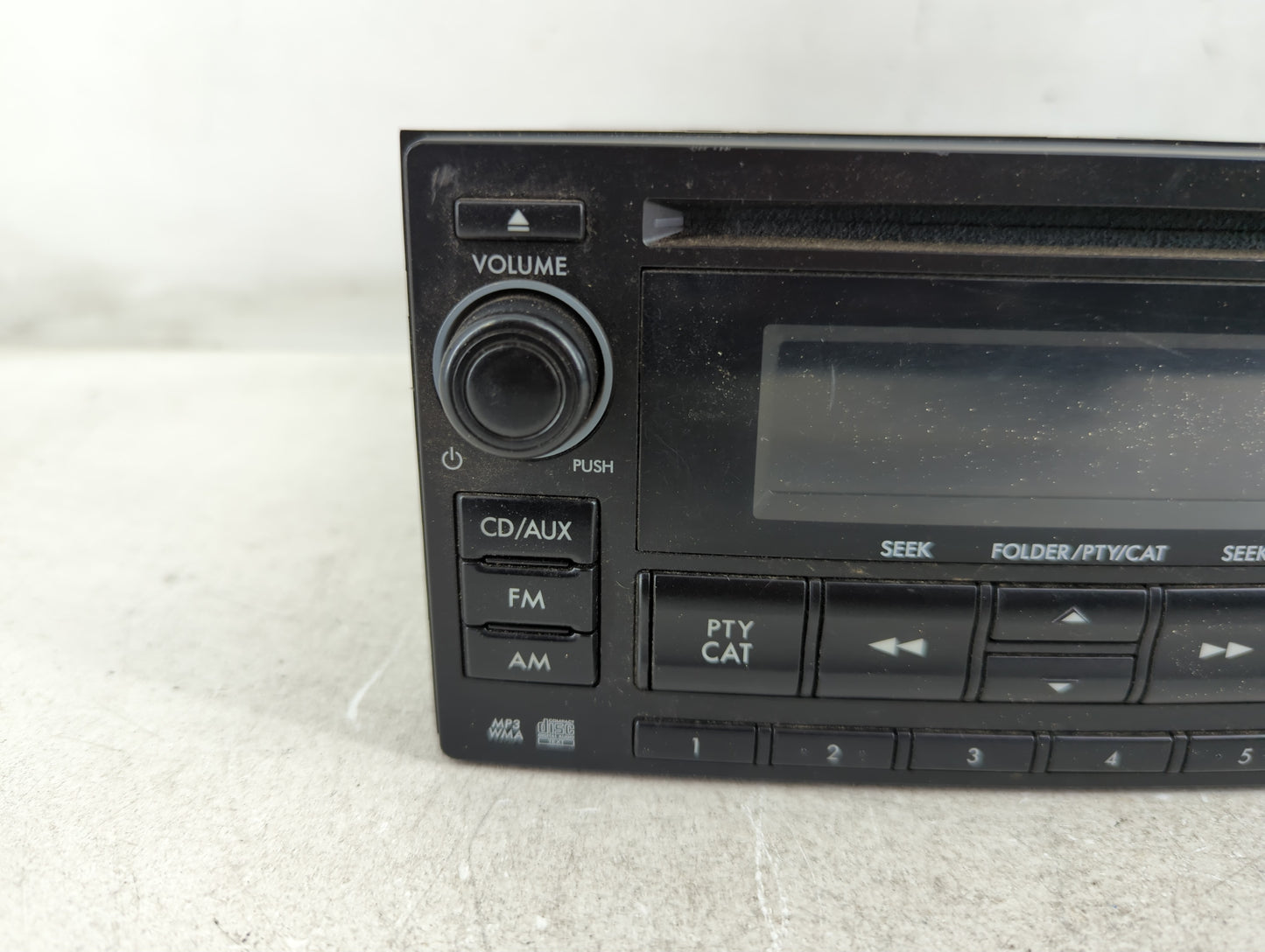 2012-2014 Subaru Impreza Radio AM FM Cd Player Receiver Replacement P/N:86201FJ620 Fits Fits 2012 2013 2014 OEM Used Auto Parts - Oemusedautoparts1.com