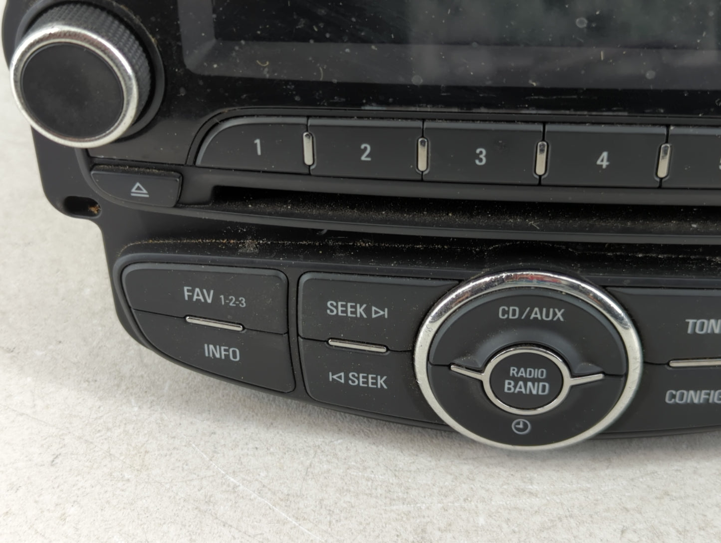 2013 Chevrolet Sonic Radio AM FM Cd Player Receiver Replacement P/N:95315734 95242290 Fits OEM Used Auto Parts - Oemusedautoparts1.com