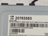 2008-2014 Cadillac Cts Radio AM FM Cd Player Receiver Replacement P/N:20763583 Fits Fits 2008 2009 2010 2011 2012 2013 2014 OEM Used Auto Parts - Oemusedautoparts1.com