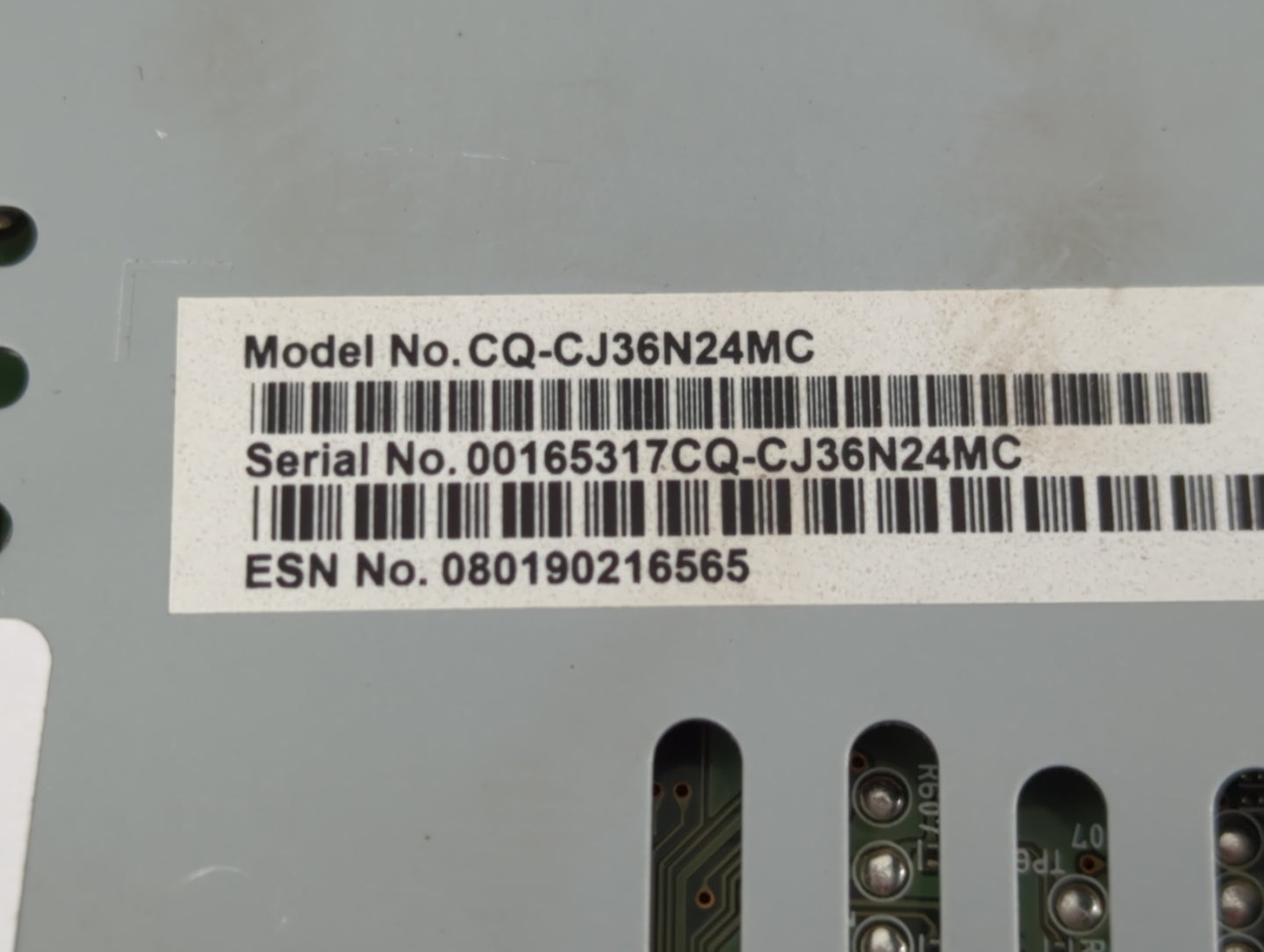 2019 Ford Escape Radio AM FM Cd Player Receiver Replacement Fits OEM Used Auto Parts - Oemusedautoparts1.com