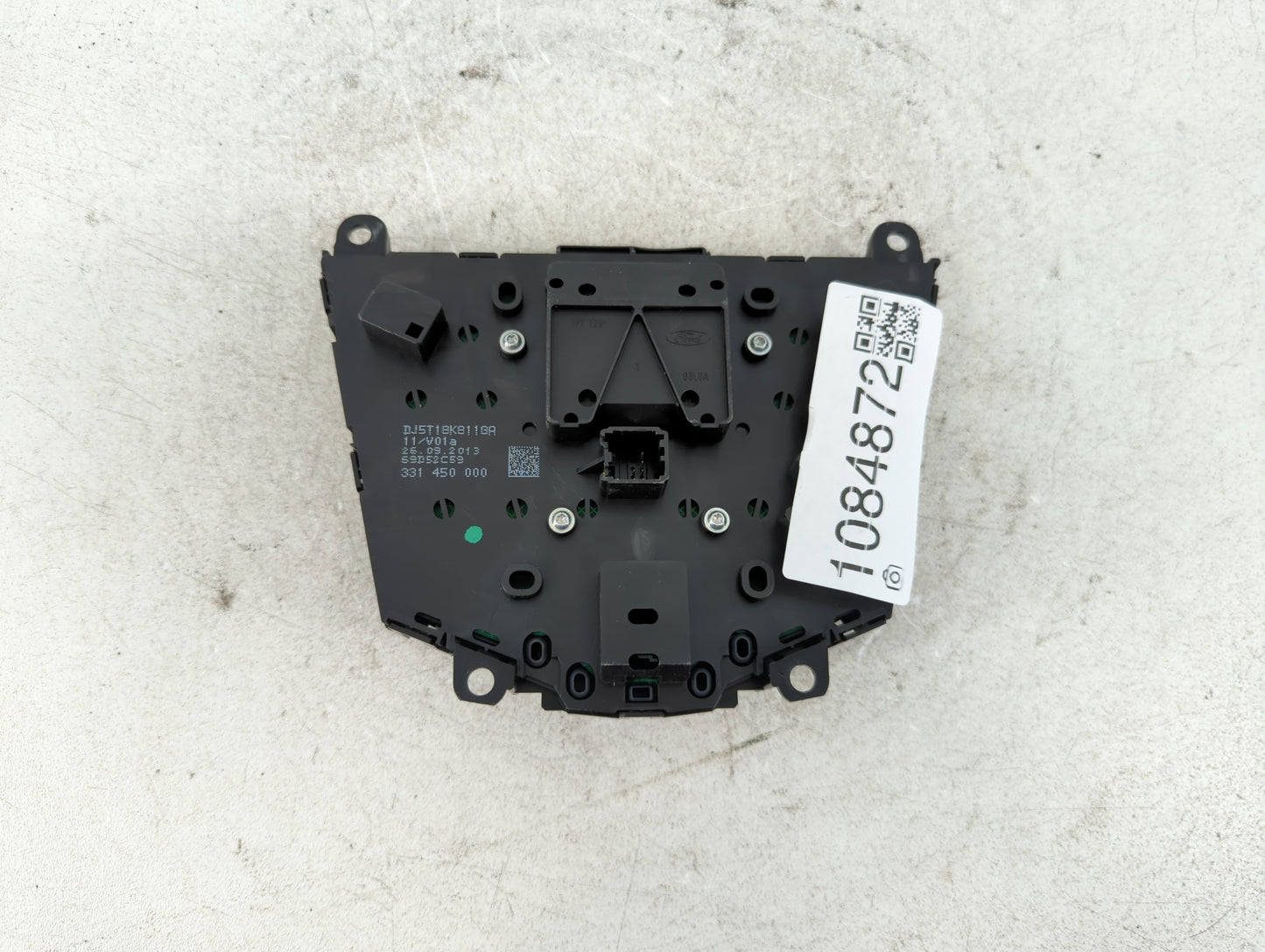 2013-2016 Ford Escape Radio AM FM Cd Player Receiver Replacement P/N:DJ5T 18K811 BA Fits Fits 2013 2014 2015 2016 OEM Used Auto Parts - Oemusedautoparts1.com