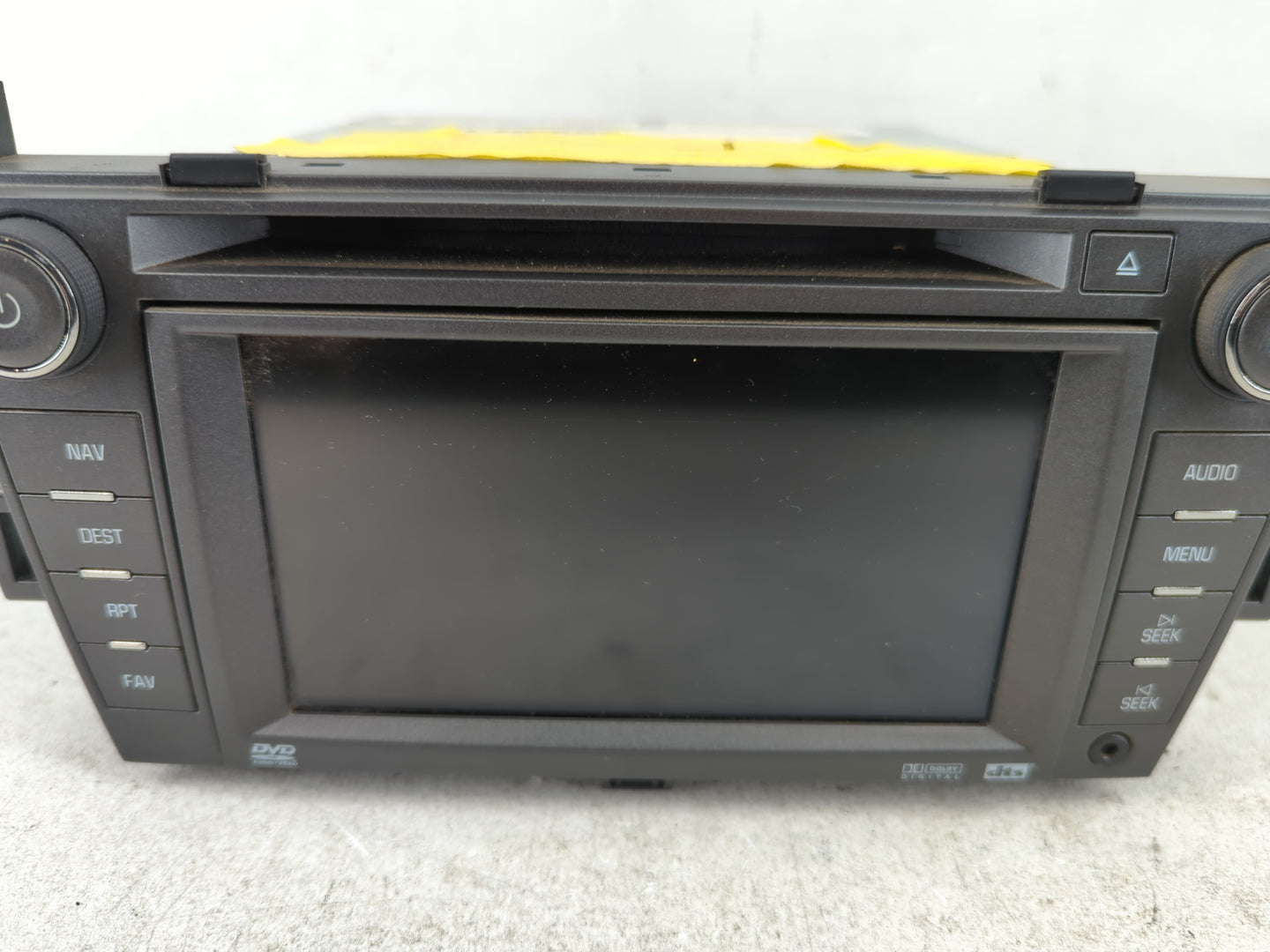2009-2011 Cadillac Dts Radio AM FM Cd Player Receiver Replacement P/N:25993432 Fits Fits 2009 2010 2011 OEM Used Auto Parts - Oemusedautoparts1.com