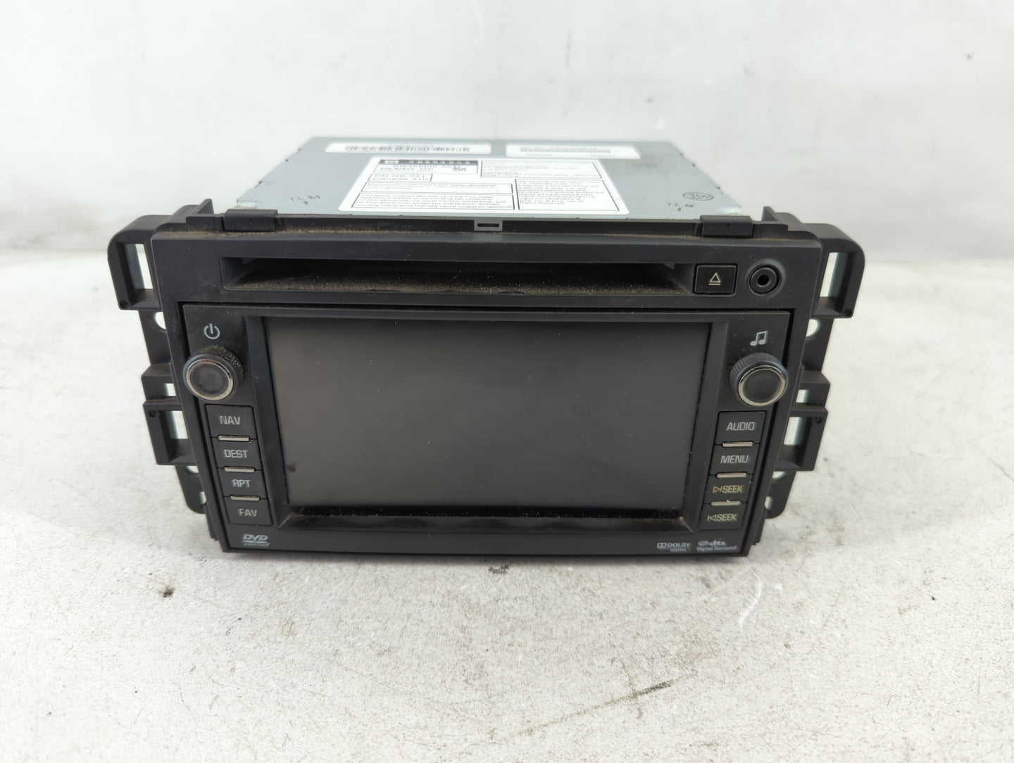 2015-2017 Ford Expedition Radio AM FM Cd Player Receiver Replacement P/N:20883054 FL1T-19C107-CC Fits Fits 2015 2016 2017 OEM Used Auto Parts - Oemusedautoparts1.com
