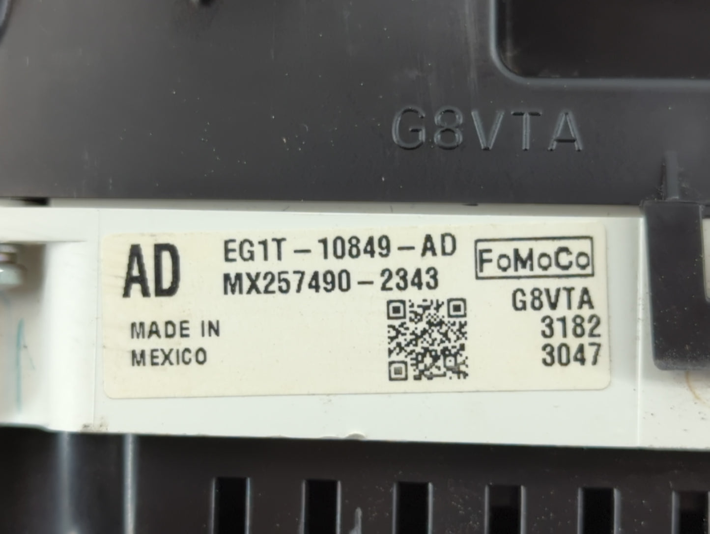 2014 Ford Taurus Instrument Cluster Speedometer Gauges P/N:EG1T-10849-AD Fits OEM Used Auto Parts - Oemusedautoparts1.com